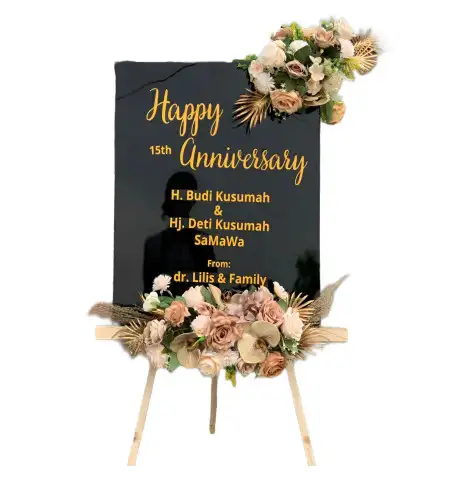 Papan Bunga Akrilik Krandan