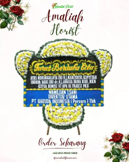 Papan Bunga Duka Krandan